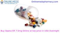 Buy Opana ER 7.5mg Online at low price in USA image 1